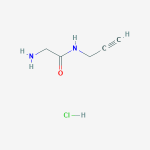 2-amino-N-(prop-2-yn-1-yl)acetamide hydrochloride