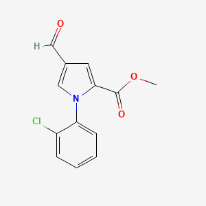 methyl 1-(2-chlorophenyl)-4-formyl-1H-pyrrole-2-carboxylate