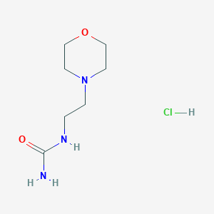 [2-(Morpholin-4-yl)ethyl]urea hydrochloride