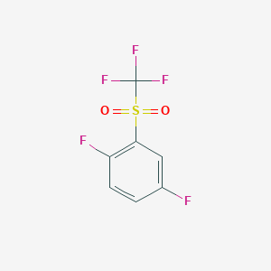 1,4-Difluoro-2-trifluoromethanesulfonylbenzene