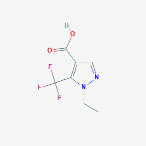 1-ethyl-5-(trifluoromethyl)-1H-pyrazole-4-carboxylic acid
