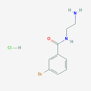 N-(2-aminoethyl)-3-bromobenzamide hydrochloride