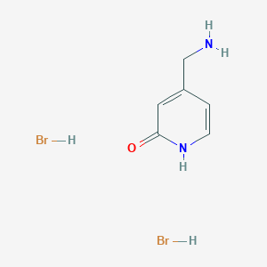 4-(Aminomethyl)pyridin-2-ol dihydrobromide