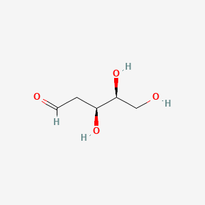 molecular formula C5H10O4 B15203930 (3S,4S)-3,4,5-trihydroxypentanal 