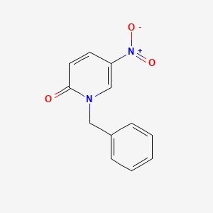 molecular formula C12H10N2O3 B15204048 1-benzyl-5-nitropyridin-2(1H)-one CAS No. 59892-44-3
