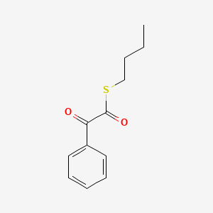 molecular formula C12H14O2S B15204149 S-butyl oxo-phenyl-thioacetate 