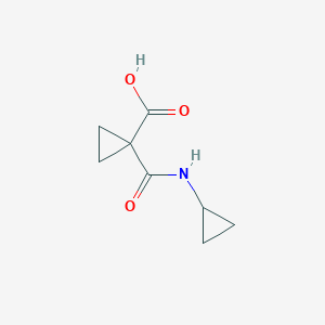 1-(Cyclopropylcarbamoyl)cyclopropane-1-carboxylic acid