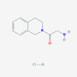 2-Amino-1-[3,4-dihydro-2(1H)-isoquinolinyl]-1-ethanone hydrochloride