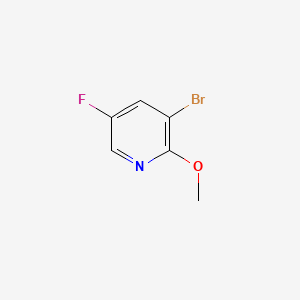 molecular formula C6H5BrFNO B1520508 3-Bromo-5-fluoro-2-methoxypyridine CAS No. 884494-81-9