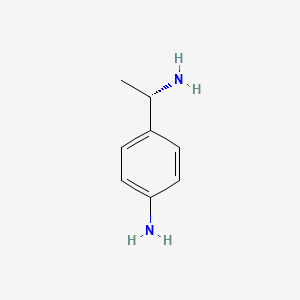 molecular formula C8H12N2 B1520511 (S)-4-(1-氨基乙基)苯胺 CAS No. 65645-33-2