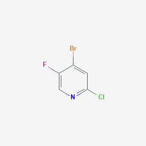 molecular formula C5H2BrClFN B1520515 4-Bromo-2-Chloro-5-Fluoropyridine CAS No. 884495-10-7