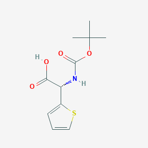 molecular formula C11H15NO4S B1520521 Boc-(S)-2-Thienylglycine CAS No. 40512-56-9