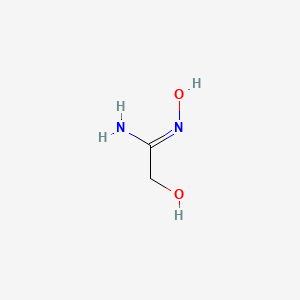 B1520524 N',2-Dihydroxyacetimidamide CAS No. 73728-45-7