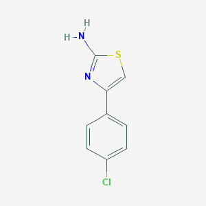 molecular formula C9H7ClN2S B152053 4-(4-氯苯基)-1,3-噻唑-2-胺 CAS No. 2103-99-3