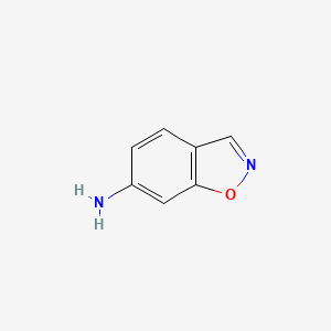 molecular formula C7H6N2O B1520532 苯并[D]异恶唑-6-胺 CAS No. 828300-70-5