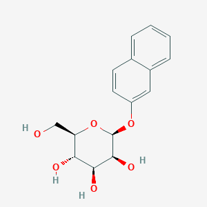 molecular formula C16H18O6 B15205622 2-Naphthyl B-D-mannopyranoside 