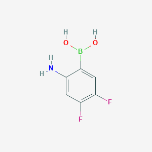 (2-Amino-4,5-difluorophenyl)boronic acid