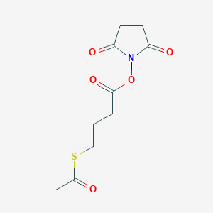 molecular formula C10H13NO5S B1520579 2,5-Dioxopyrrolidin-1-yl 4-(acetylthio)butanoate CAS No. 1204586-28-6