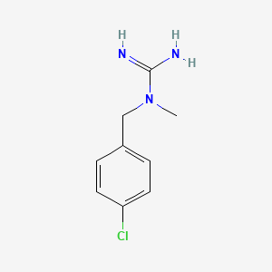 N-(4-Chlorobenzyl)-N-methylguanidine