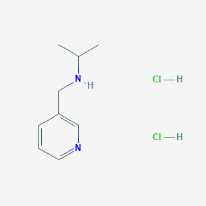 N-(3-pyridinylmethyl)-2-propanamine dihydrochloride