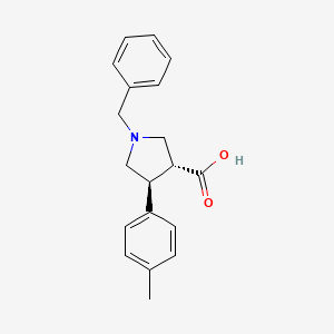 Trans-1-benzyl-4-p-tolylpyrrolidine-3-carboxylic acid