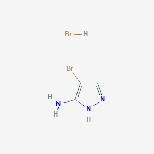 4-Bromo-1h-pyrazol-3-amine hydrobromide