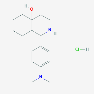 1-[4-(Dimethylamino)phenyl]octahydro-4a(2H)-isoquinolinol hydrochloride
