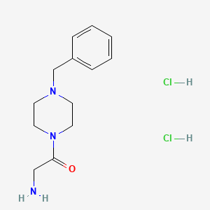 2-Amino-1-(4-benzyl-piperazin-1-yl)-ethanone dihydrochloride