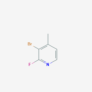 molecular formula C6H5BrFN B1520592 3-Bromo-2-fluoro-4-methylpyridine CAS No. 884495-46-9