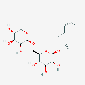 molecular formula C21H36O10 B152060 Neohancoside A CAS No. 134553-54-1
