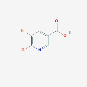 molecular formula C7H6BrNO3 B1520612 5-Bromo-6-methoxynicotinic acid CAS No. 1186194-46-6