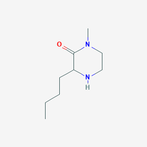 3-Butyl-1-methylpiperazin-2-one