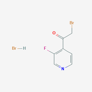 2-Bromo-1-(3-fluoropyridin-4-yl)ethanone hydrobromide