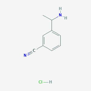 3-(1-Aminoethyl)benzonitrile hydrochloride