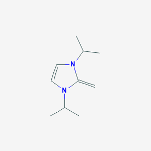 molecular formula C10H18N2 B15206536 1,3-Diisopropyl-2-methylene-2,3-dihydro-1H-imidazole 