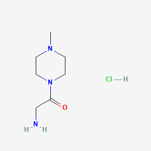 2-Amino-1-(4-methyl-1-piperazinyl)-1-ethanone hydrochloride