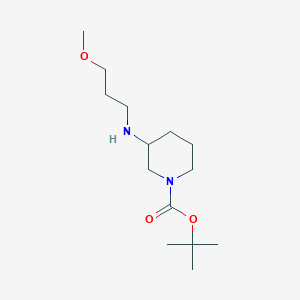 tert-Butyl 3-((3-methoxypropyl)amino)piperidine-1-carboxylate