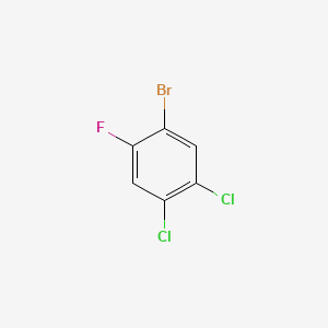 molecular formula C6H2BrCl2F B1520679 1-溴-4,5-二氯-2-氟苯 CAS No. 1000572-78-0