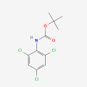 molecular formula C11H12Cl3NO2 B15207015 tert-Butyl (2,4,6-trichlorophenyl)carbamate 