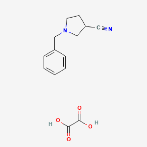 1-Benzylpyrrolidine-3-carbonitrile oxalate