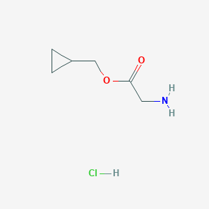 Cyclopropylmethyl 2-aminoacetate hydrochloride