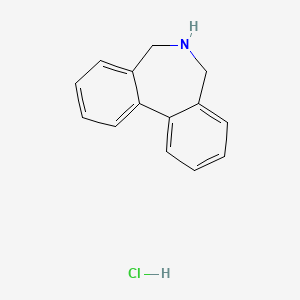 molecular formula C14H14ClN B1520746 9-氮杂三环[9.4.0.0^{2,7}]十五-1(11),2(7),3,5,12,14-己烯盐酸盐 CAS No. 32372-86-4