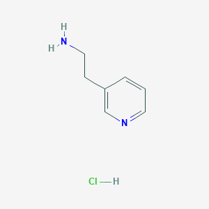 molecular formula C7H11ClN2 B1520756 2-(Pyridin-3-yl)ethanamine hydrochloride CAS No. 84359-16-0