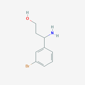 3-Amino-3-(3-bromophenyl)propan-1-OL