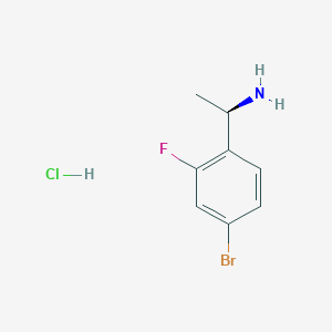 (R)-1-(4-Bromo-2-fluorophenyl)ethanamine hydrochloride