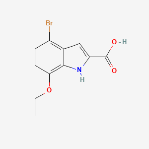 4-bromo-7-ethoxy-1H-indole-2-carboxylic acid