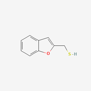 molecular formula C9H8OS B15208174 Benzofuran-2-ylmethanethiol 