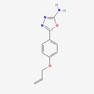 5-[4-(Allyloxy)phenyl]-1,3,4-oxadiazol-2-amine