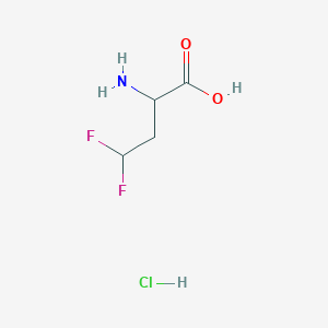 2-Amino-4,4-difluorobutanoic acid hydrochloride