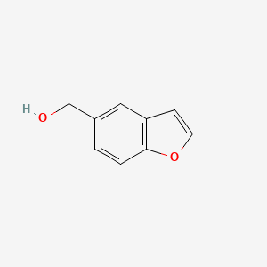molecular formula C10H10O2 B15208314 (2-Methylbenzofuran-5-yl)methanol 